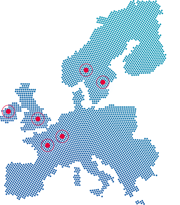 Le groupe Conex dans le monde